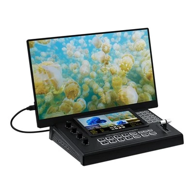 Διακόπτης παραγωγής βίντεο HDMI 4-Way 1080P60Hz Ζωντανής ροής